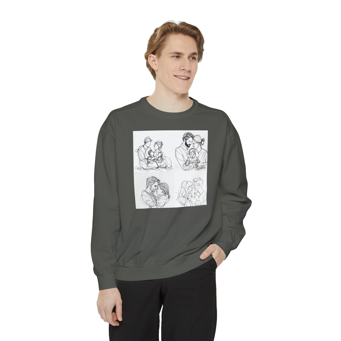 Unisex Garment-Dyed Sweatshirt