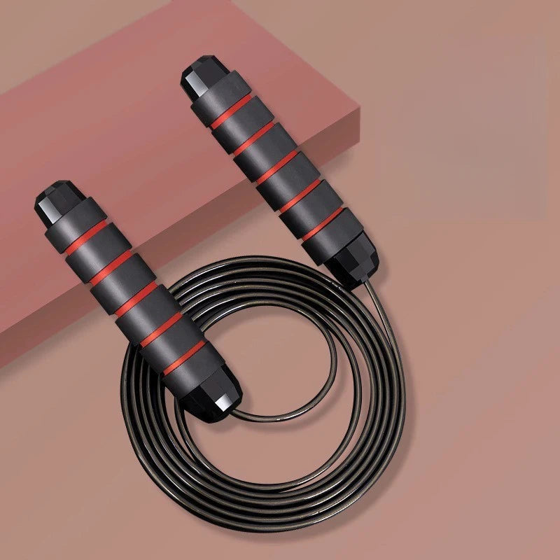 Rapid Speed Jump Rope Steel Wire Skipping Rope Exercise Adjustable Jumping Rope Fitness Workout Training Home Sport Equipment