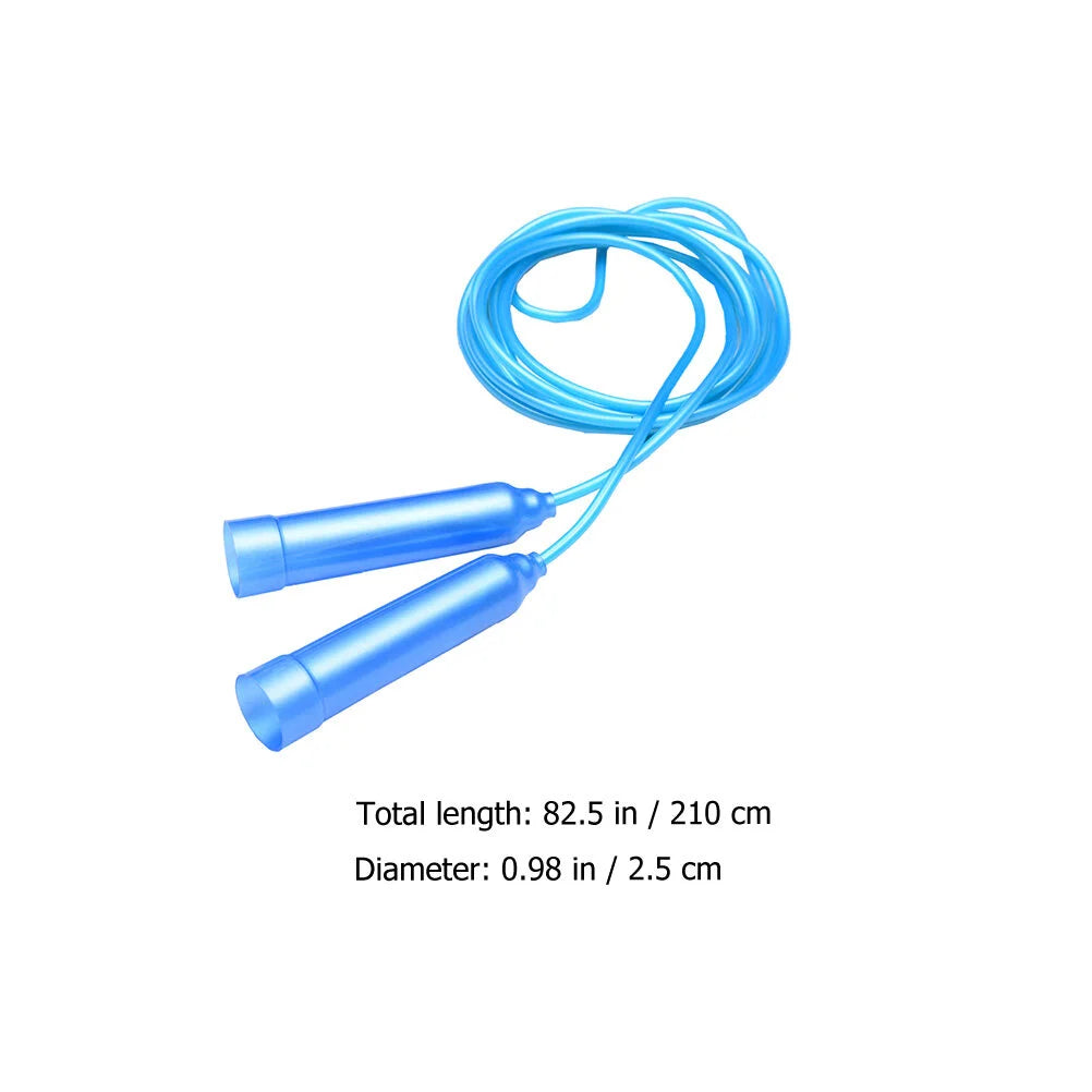8Pcs Colorful Plastic Skipping Rope Kid Toys Toddler Outdoor Major Exercising Kids Jump Ropes Abs Fitness Rope (Random Color)