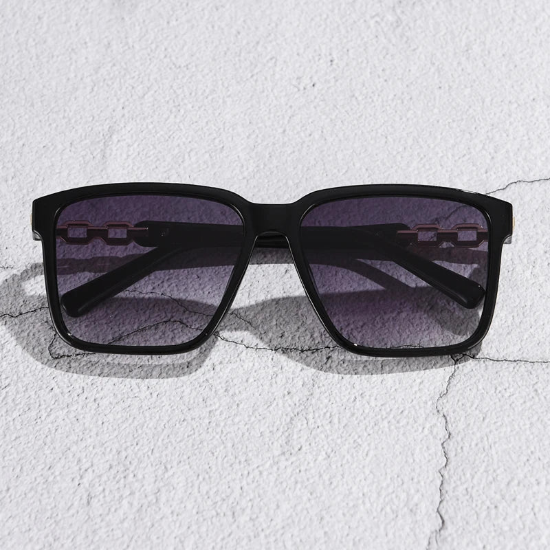 Cycling Fashion Womens Sunglasses Square Style Sun Glasses Accessories Gradient Lens Anti-UV400 Luxury Brand Eyeglasses Female
