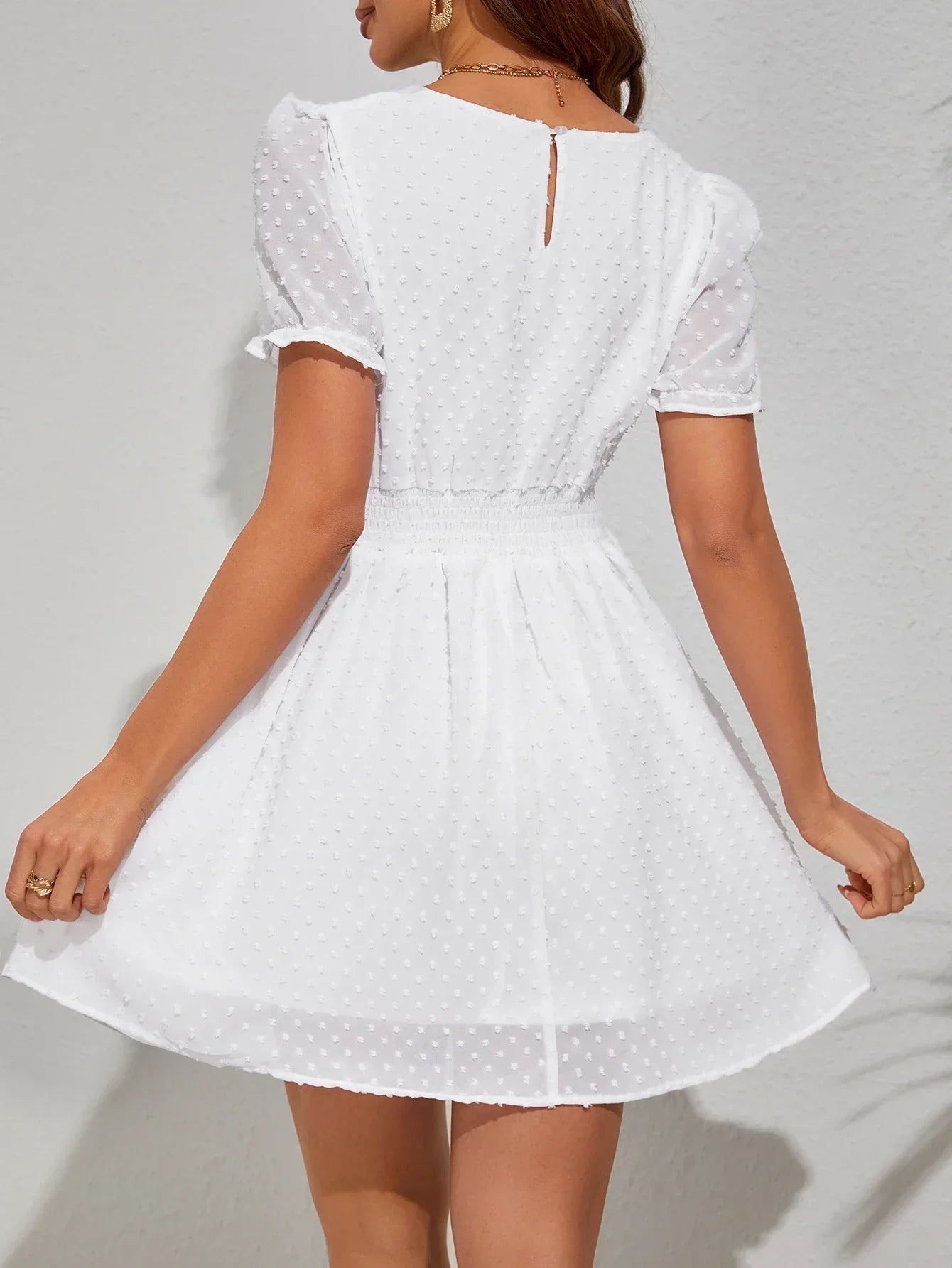 Dresses Fashion 2023 Color Matching Slim Long-Sleeved Shirt Dress Casual Home Street Commuter Plus Size Dress