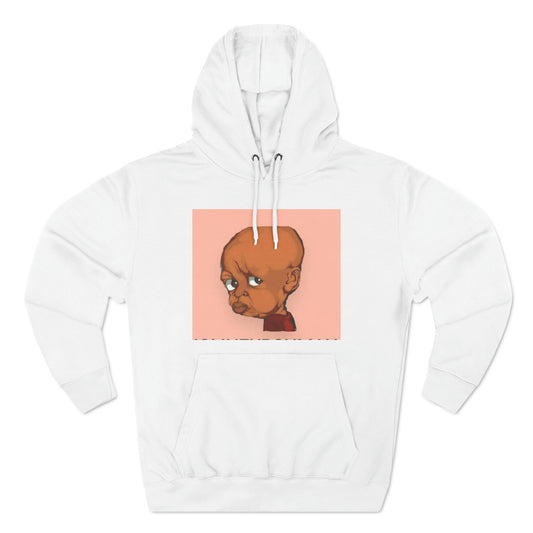 Three-Panel Fleece Hoodie