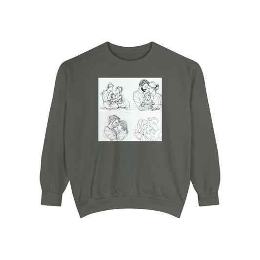 Unisex Garment-Dyed Sweatshirt