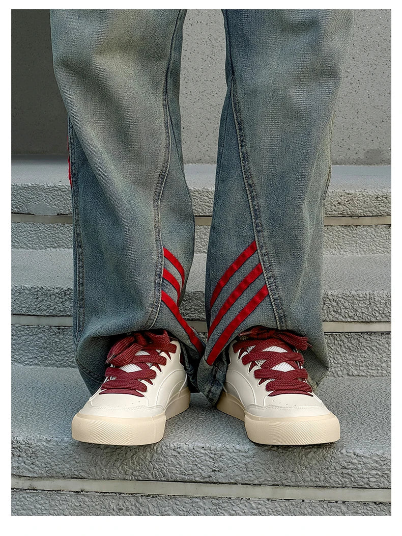 2025 Chunky Sneakers Summer Fashion Low Top Lace Up Running Shoes Comfortable Flat Casual Walking Shoes Tenis Masculino
