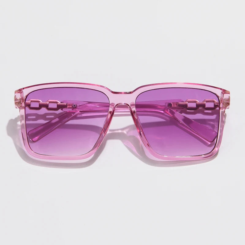 Cycling Fashion Womens Sunglasses Square Style Sun Glasses Accessories Gradient Lens Anti-UV400 Luxury Brand Eyeglasses Female