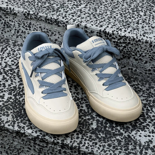 2025 Chunky Sneakers Summer Fashion Low Top Lace Up Running Shoes Comfortable Flat Casual Walking Shoes Tenis Masculino