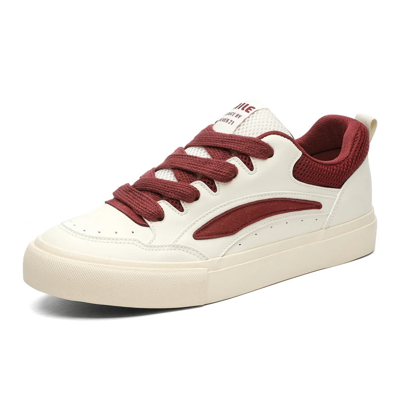 2025 Chunky Sneakers Summer Fashion Low Top Lace Up Running Shoes Comfortable Flat Casual Walking Shoes Tenis Masculino