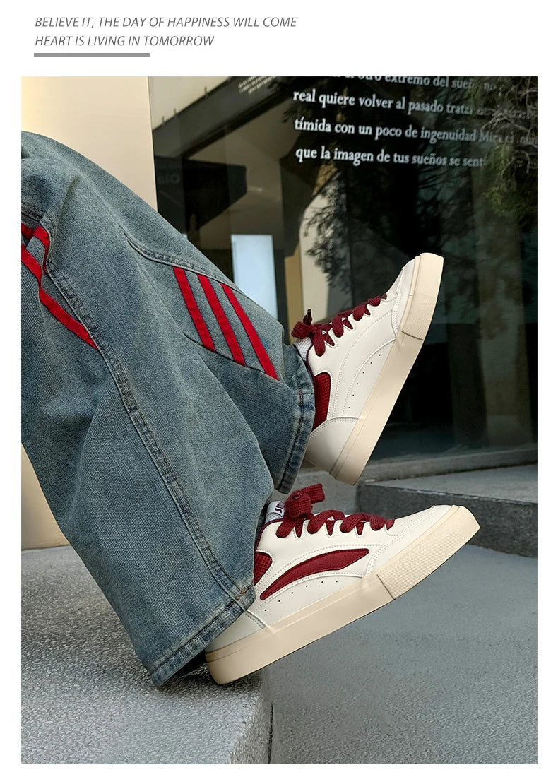 2025 Chunky Sneakers Summer Fashion Low Top Lace Up Running Shoes Comfortable Flat Casual Walking Shoes Tenis Masculino