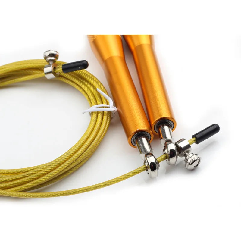 Jump Rope Ultra-speed Skipping Rope Steel Wire jumping ropes for Boxing Gym Fitness Training 3 Meters Adjustable Speed Gym