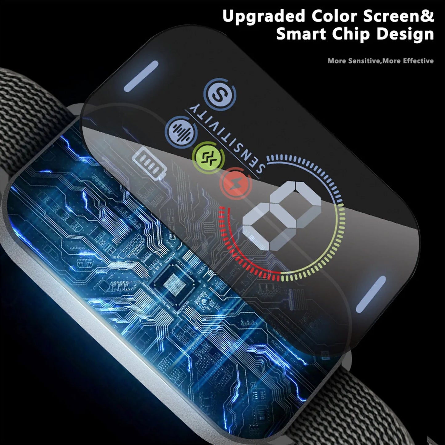 Smart Electric Anti Barking Dog Collar Pet Dog Anti Barking Dog Training Collars No Shock Small Dog Bark Collar Pet  Accessories