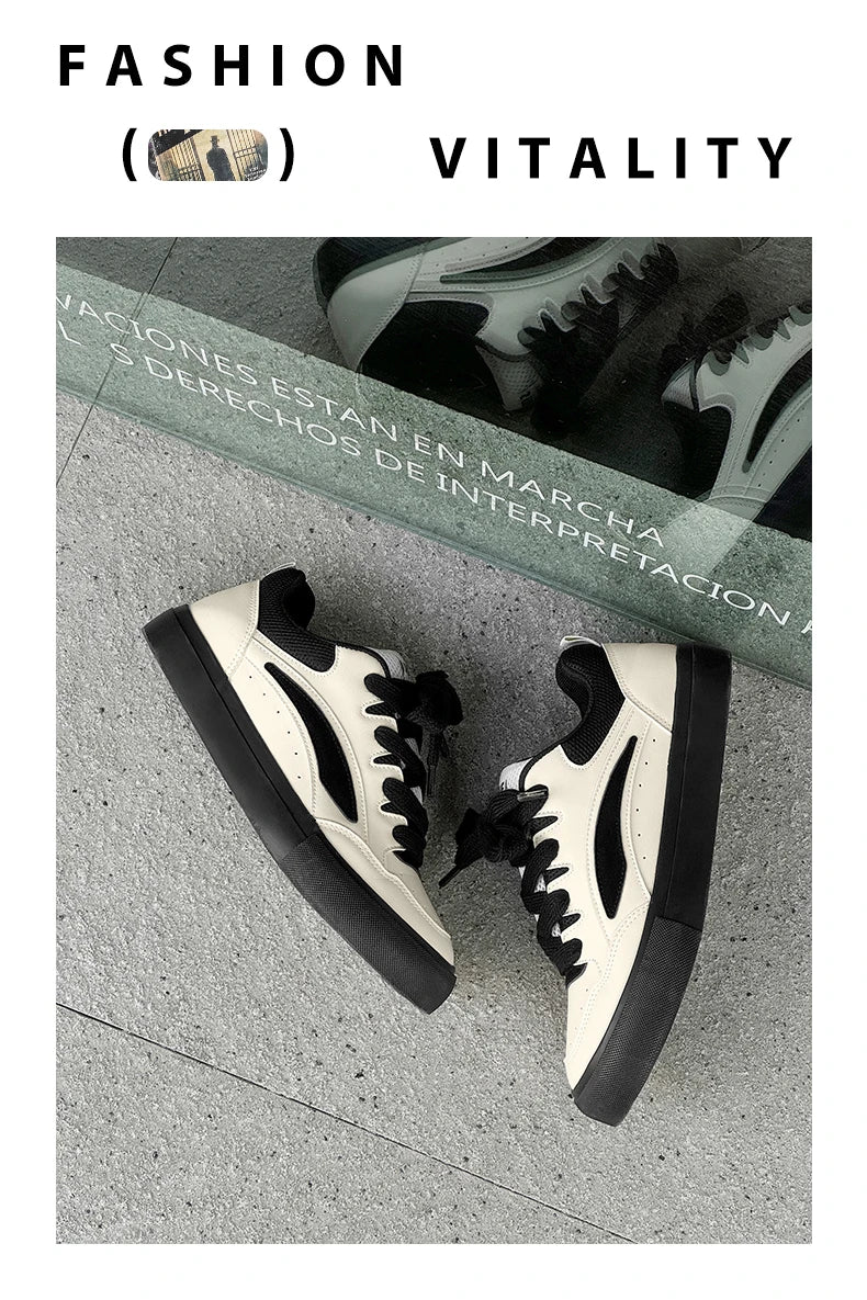 2025 Chunky Sneakers Summer Fashion Low Top Lace Up Running Shoes Comfortable Flat Casual Walking Shoes Tenis Masculino