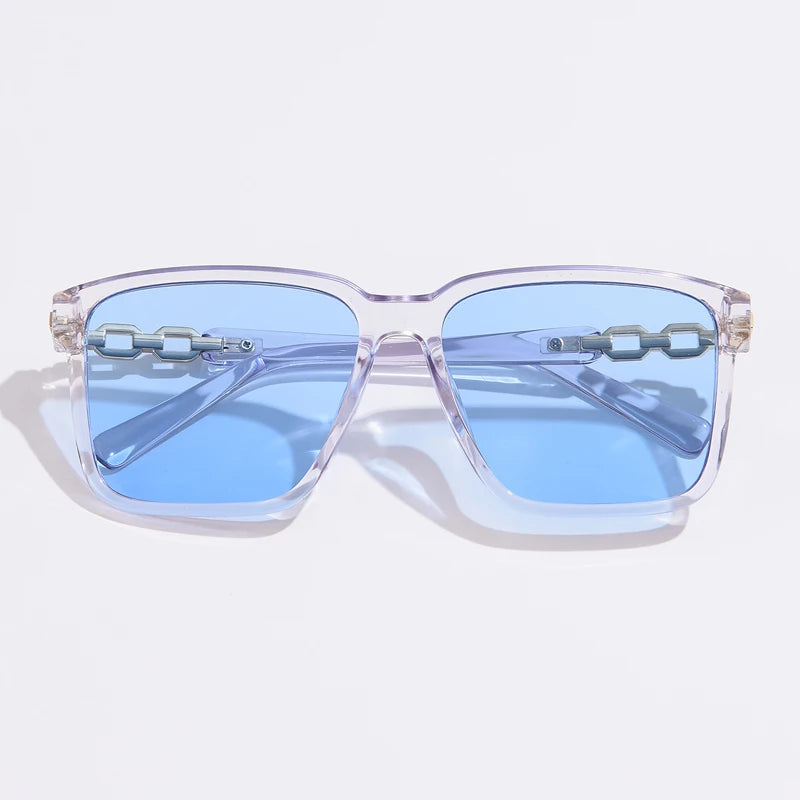 Cycling Fashion Womens Sunglasses Square Style Sun Glasses Accessories Gradient Lens Anti-UV400 Luxury Brand Eyeglasses Female